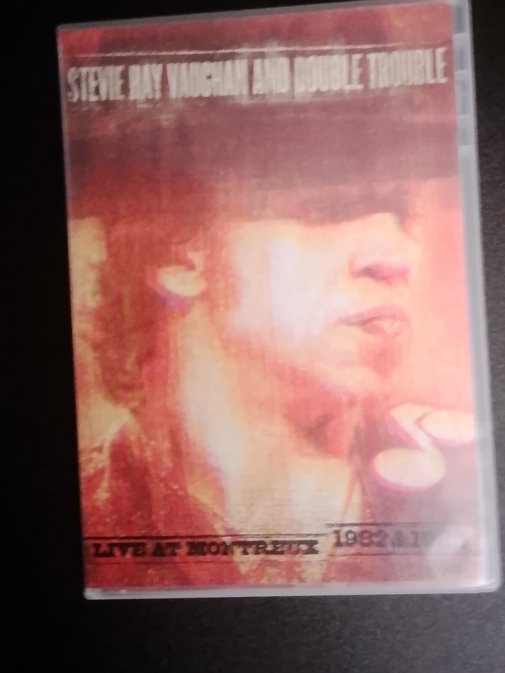 DVD Stevie Ray Vaughan and Double Trouble Concert - Live at Montreux 1982 & 1985